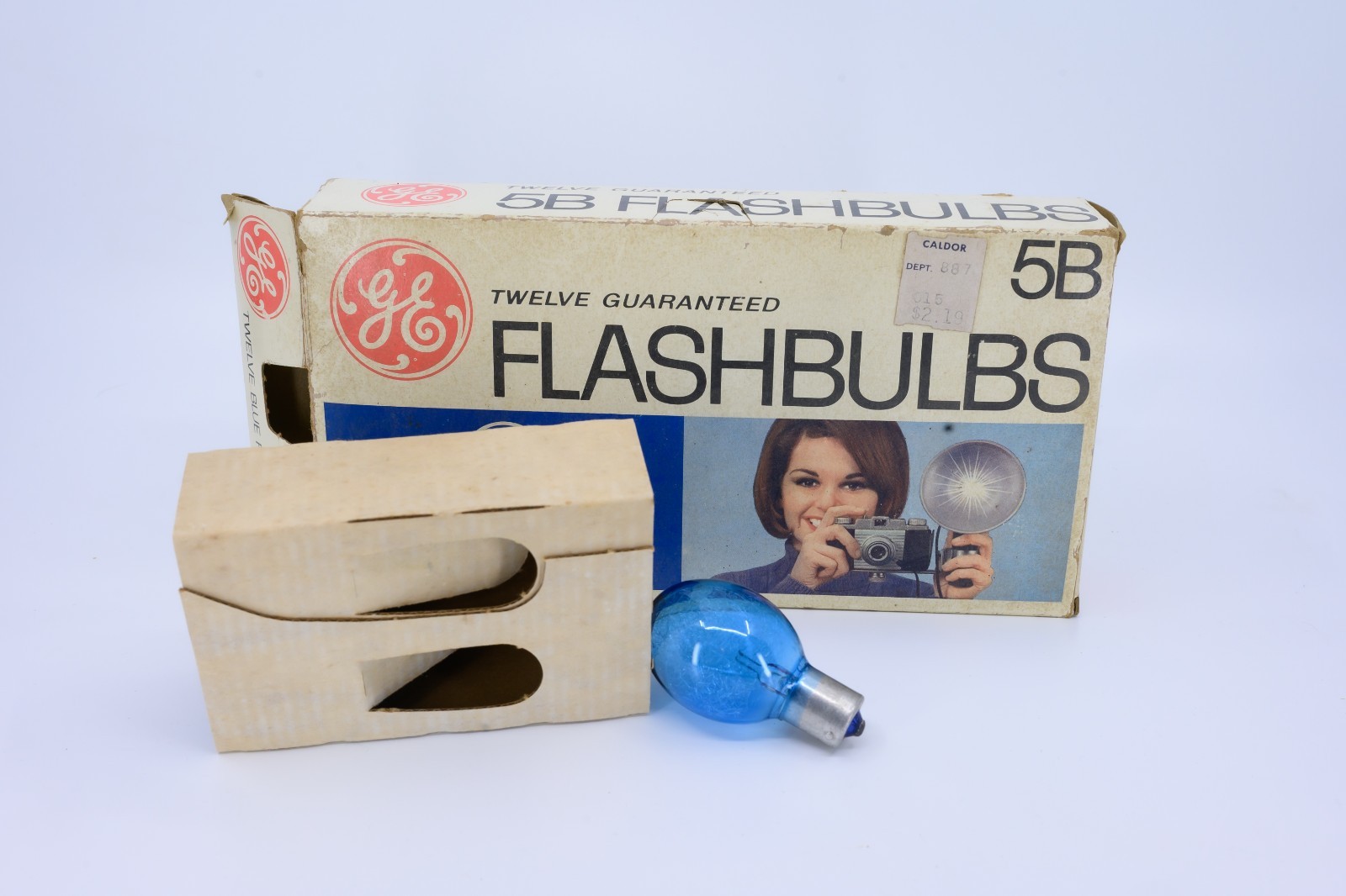 (11) GE General Electric 5B Vintage Flashbulbs