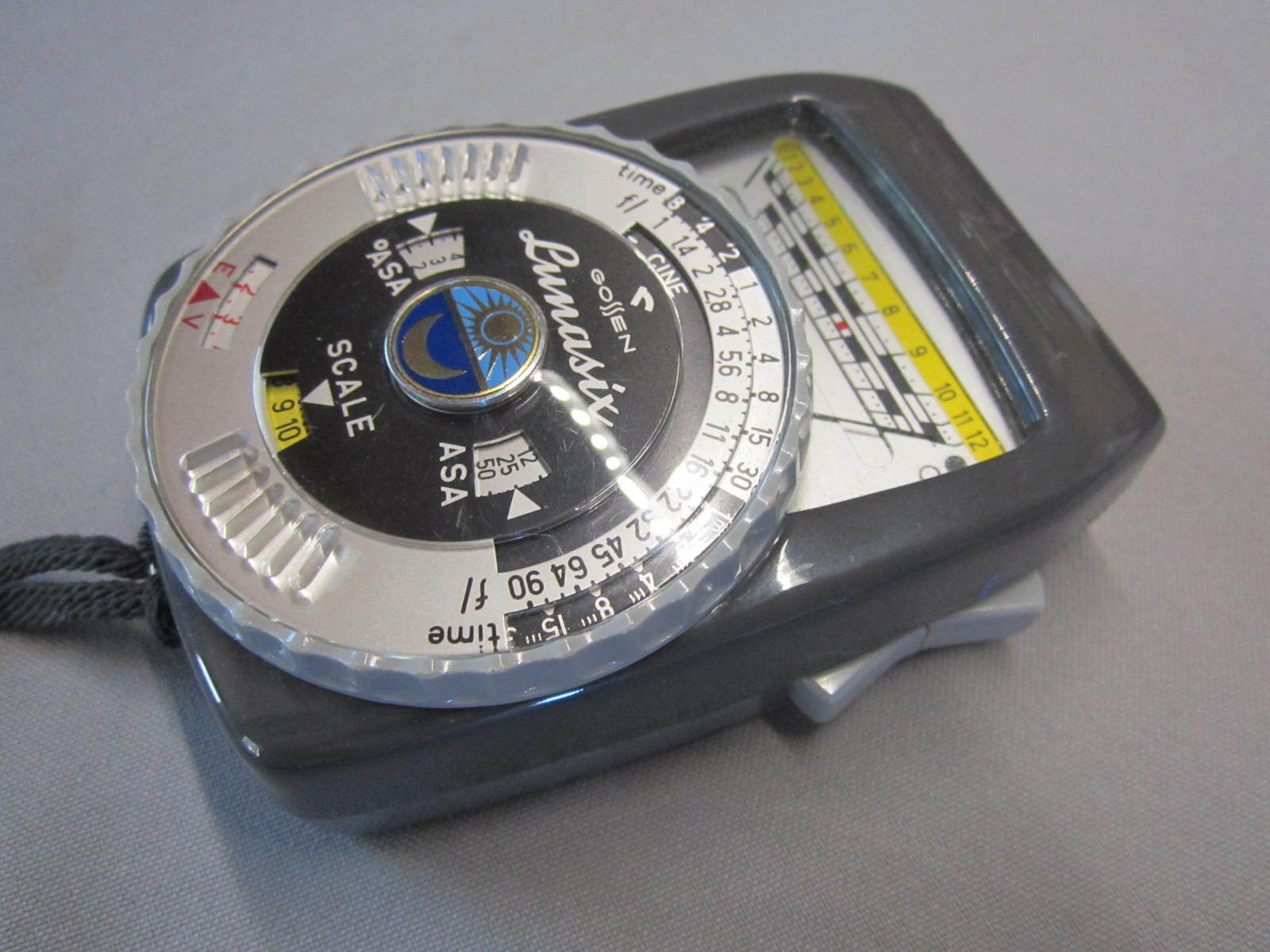 GOSSEN LUNASIX EXPOSURE LIGHT METER for BOLEX 16MM MOVIE CAMERA WORKING BEAUTY!
