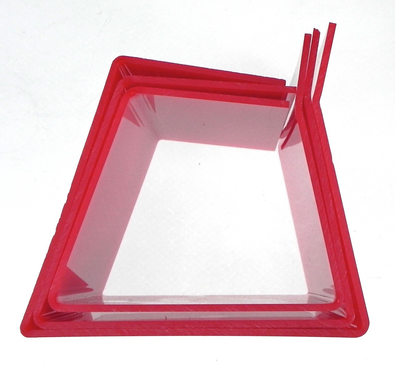 Leica Red Display Stand(Set of 3) for Camera ……….. Minty
