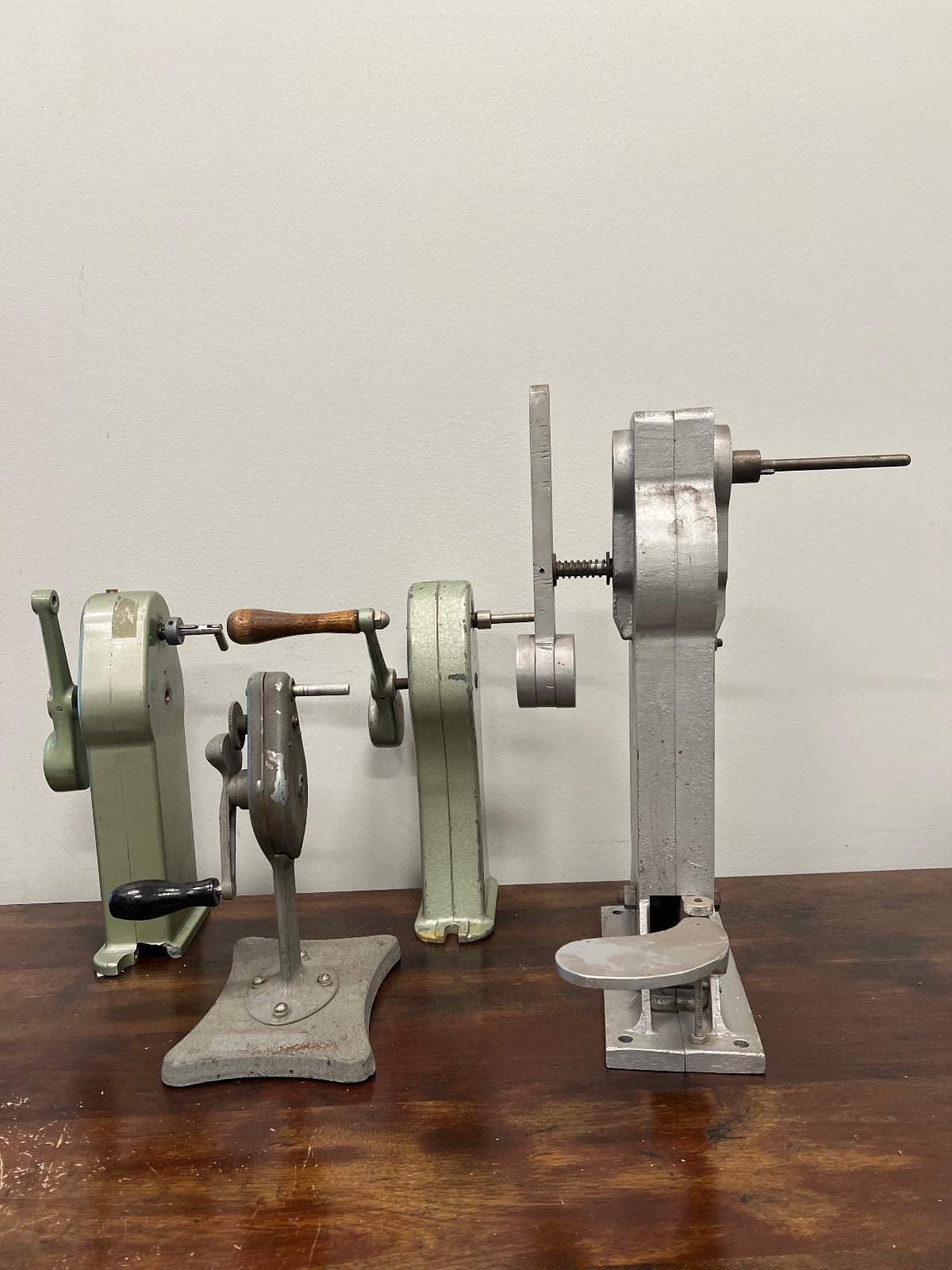 Vintage Film Rewinders Rewinds Lot Goldberg Moviola J&R Movie Editing Equipment