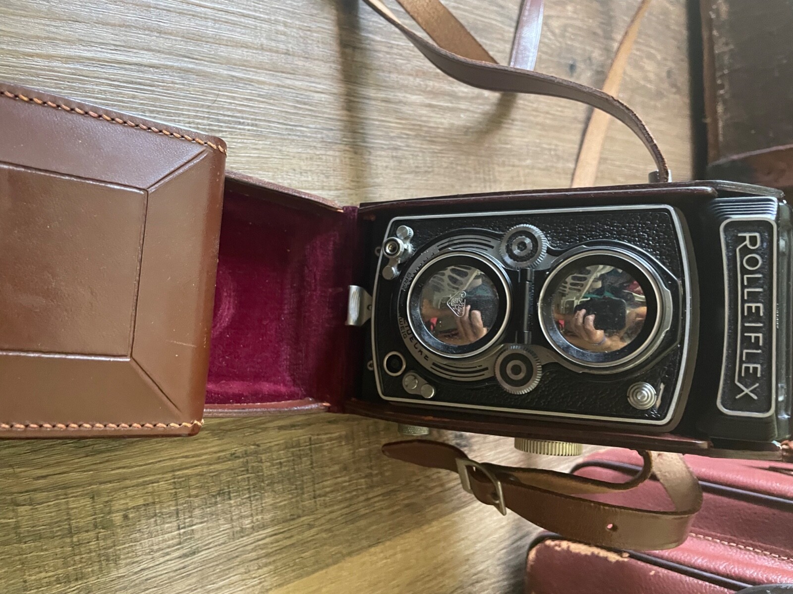 vintage rolleiflex camera