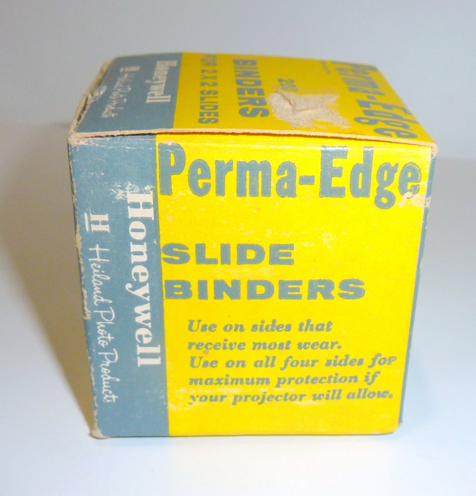 VTG HONEYWELL PERMA-EDGE BINDER SLIDES (200) FOR 2X2 UNUSED IN BOX
