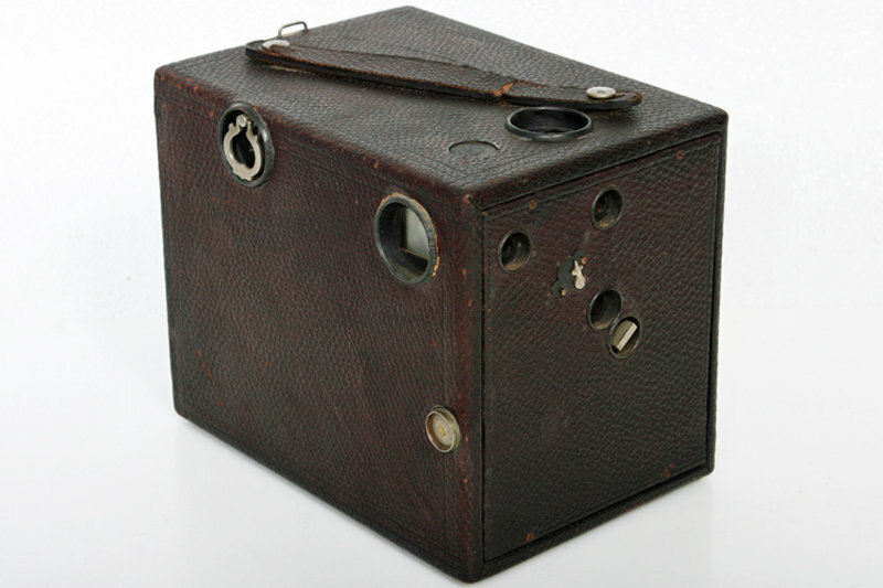 7 Antique Box Cameras Collection * Mostly Kodak, Western magazine camera