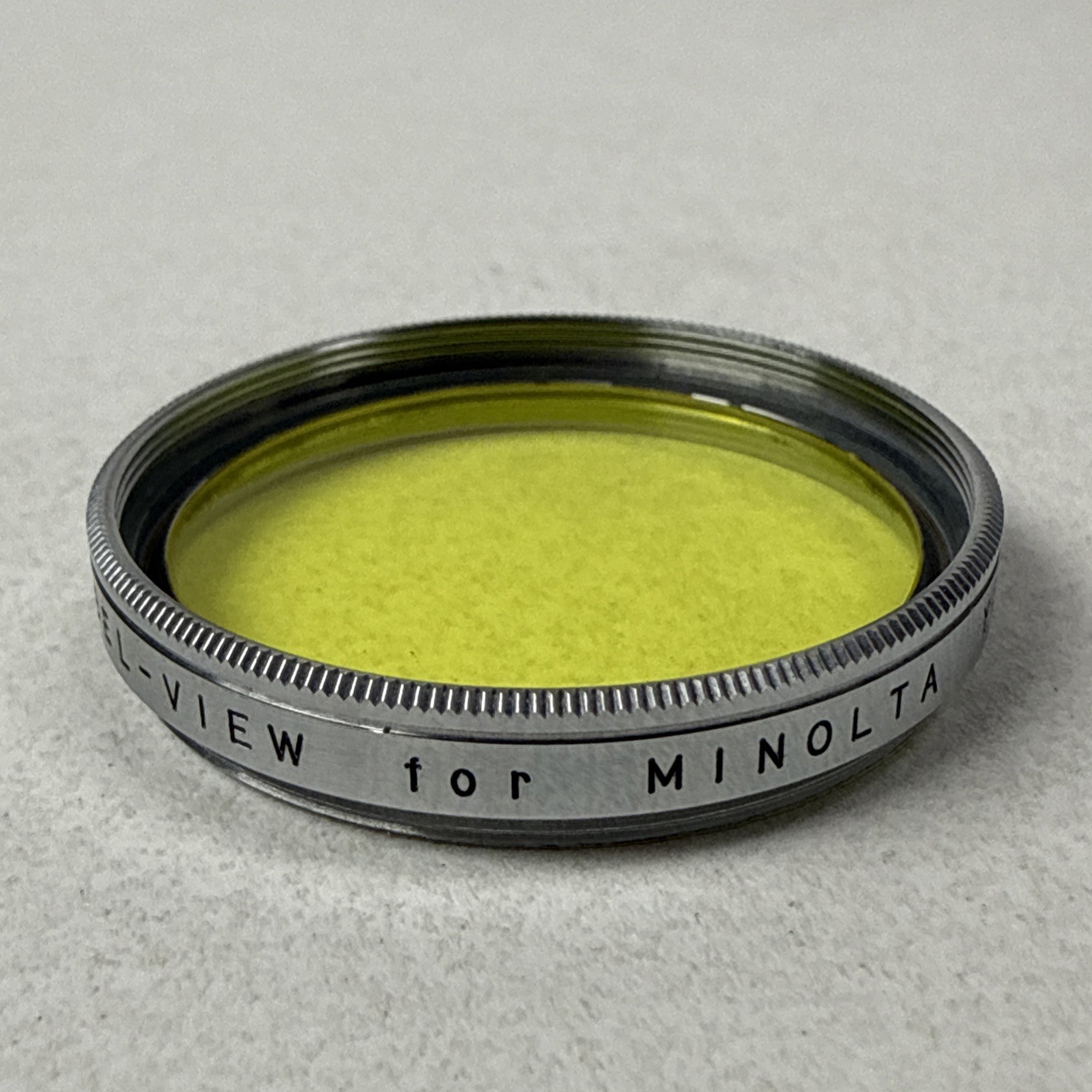 Rare Vintage Bel-View Minolta 3pc Y2 O G0 Screw-In Filters Case Canon LTM Leica