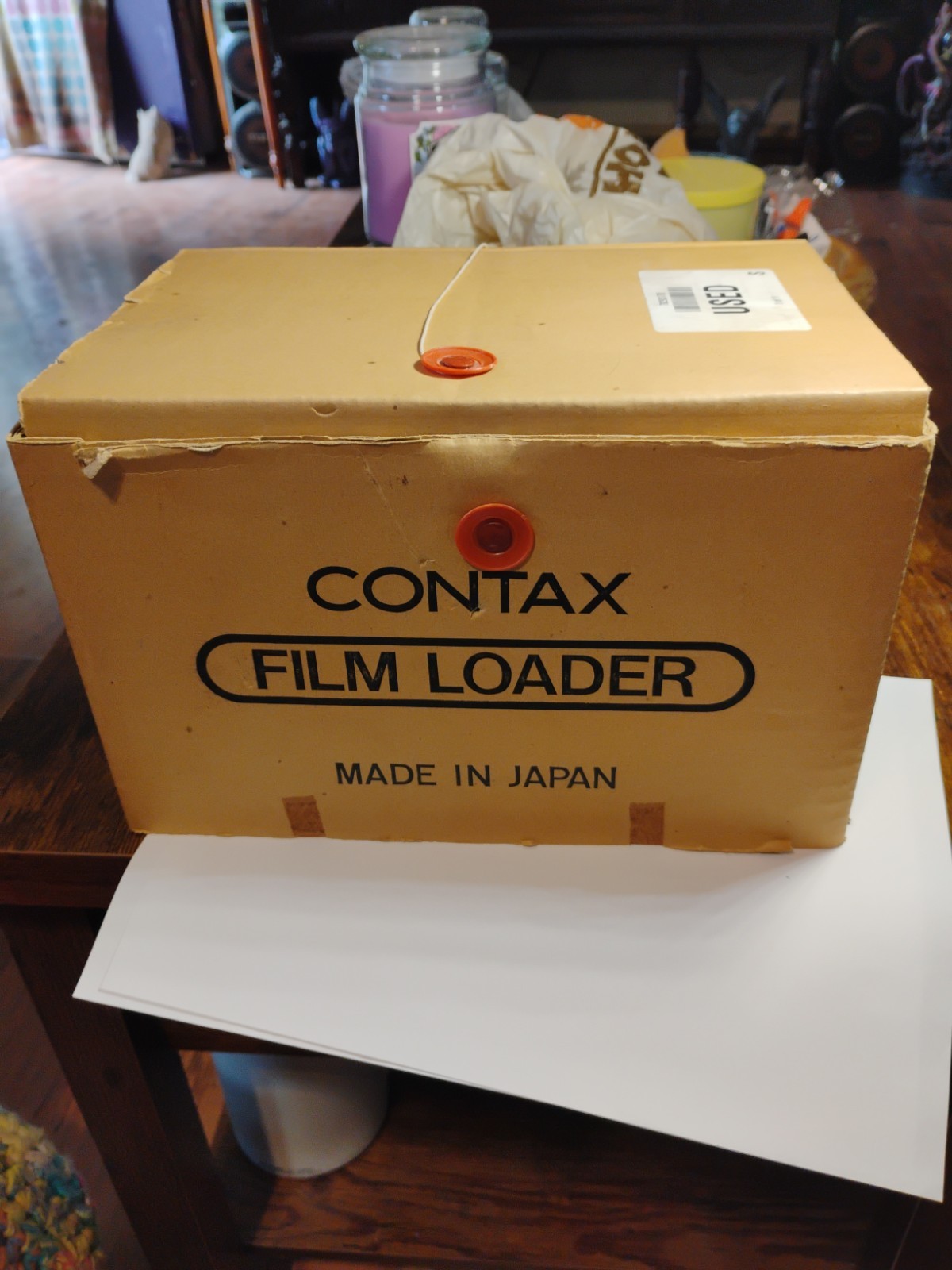 Rare NIKON F250 BULK FILM LOADER W ONE MZ-1 FILM CANISTER & SPOOL FOR F AND F2