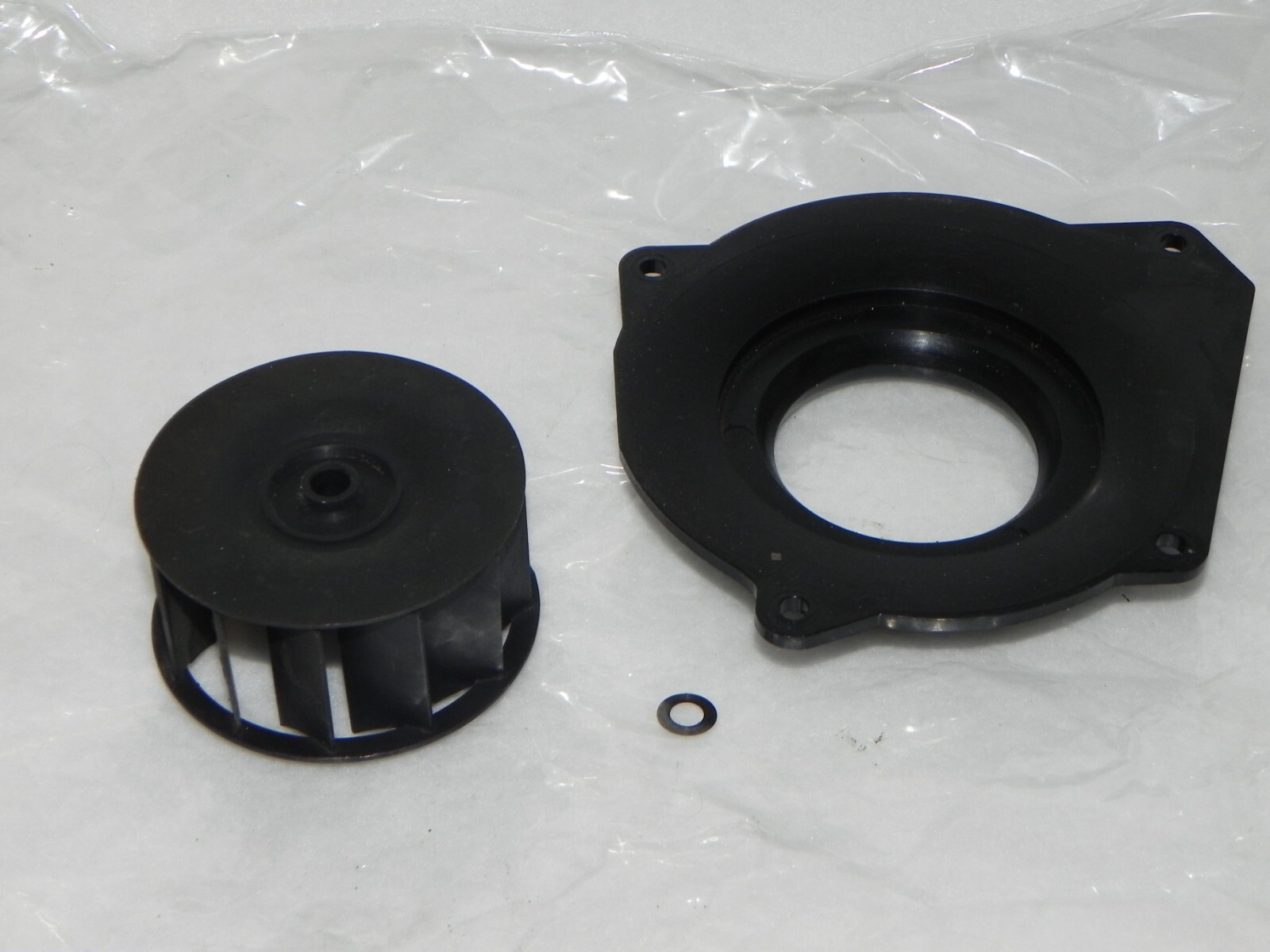 Ampro Futurist 8 Projector Parts: Fan Blade and Plate