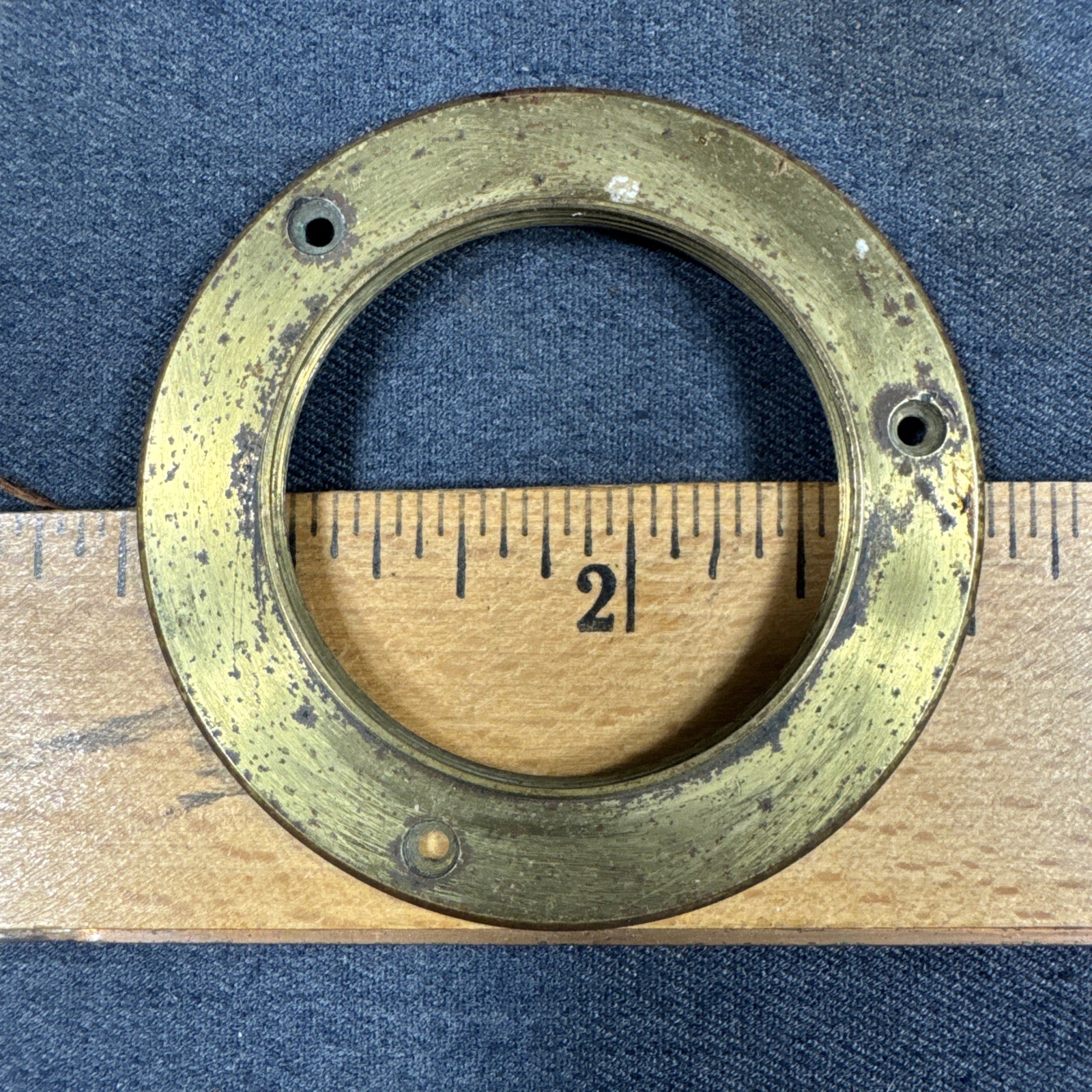 41mm Brass Mounting Flange for Antique Lens and Wooden Camera 40.8mm