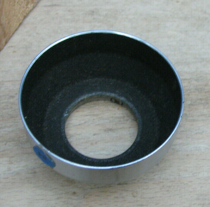 27mm push fit slip on brass GB lens hood shade