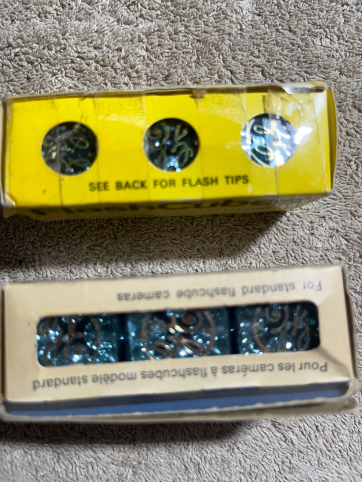 GE Flash Cubes and Super Cubes