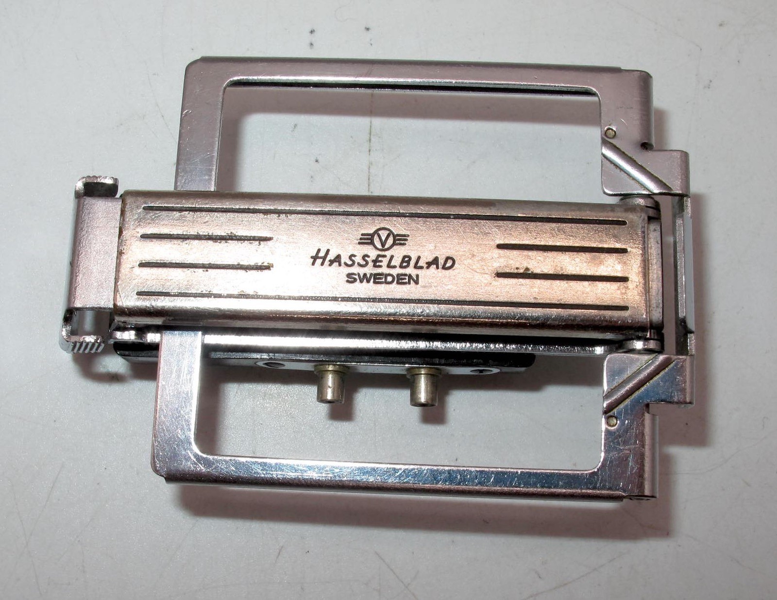 *ORIGINAL* EARLY HASSELBLAD SPORTS LEVEL FINDER FOR 80MM LENS W/PC FLASH SYNC