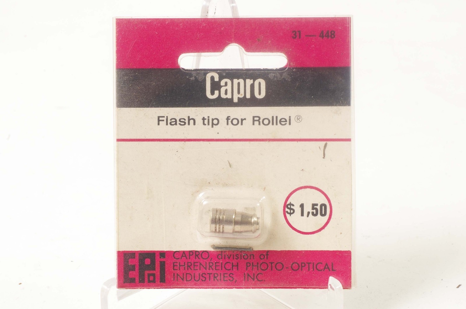 C13416~ Capro 31-448 Flash Tip Sync Adapter For Rolleiflex Rollei Camera