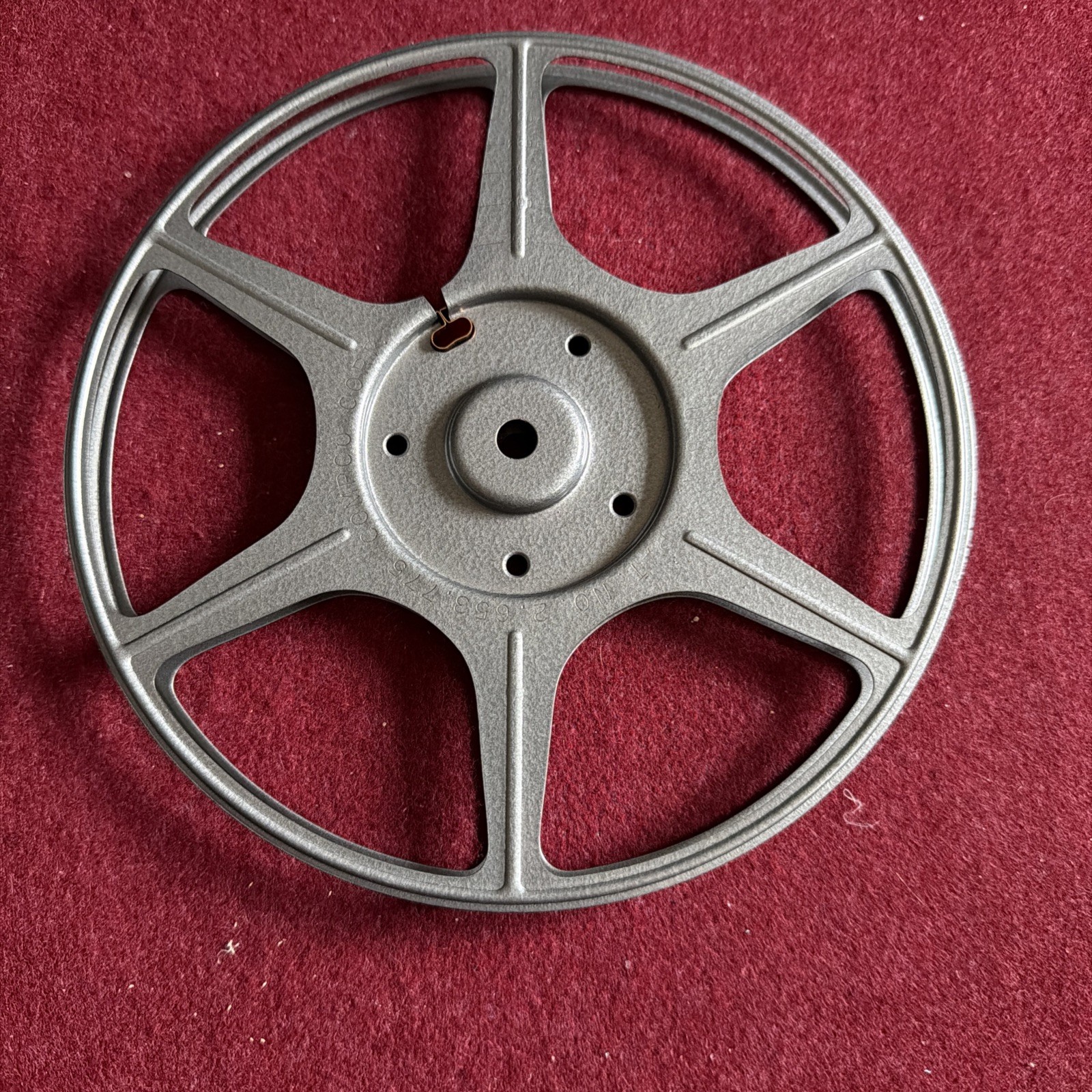 8mm 400ft (7in) Metal Film Reel and Canister Can by Compco Corp Stienberg Baum