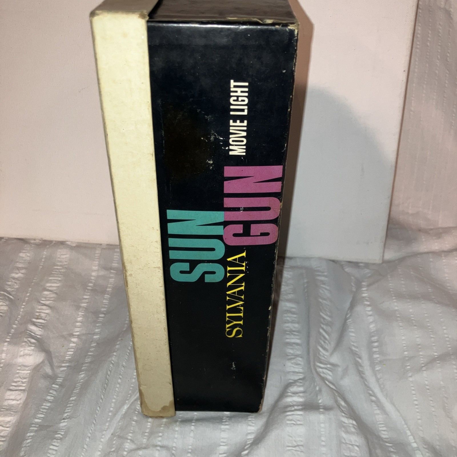 Vintage Sylvania Sun Gun Movie Light SG-1 Handheld Video Camera Lamp 120V Tested