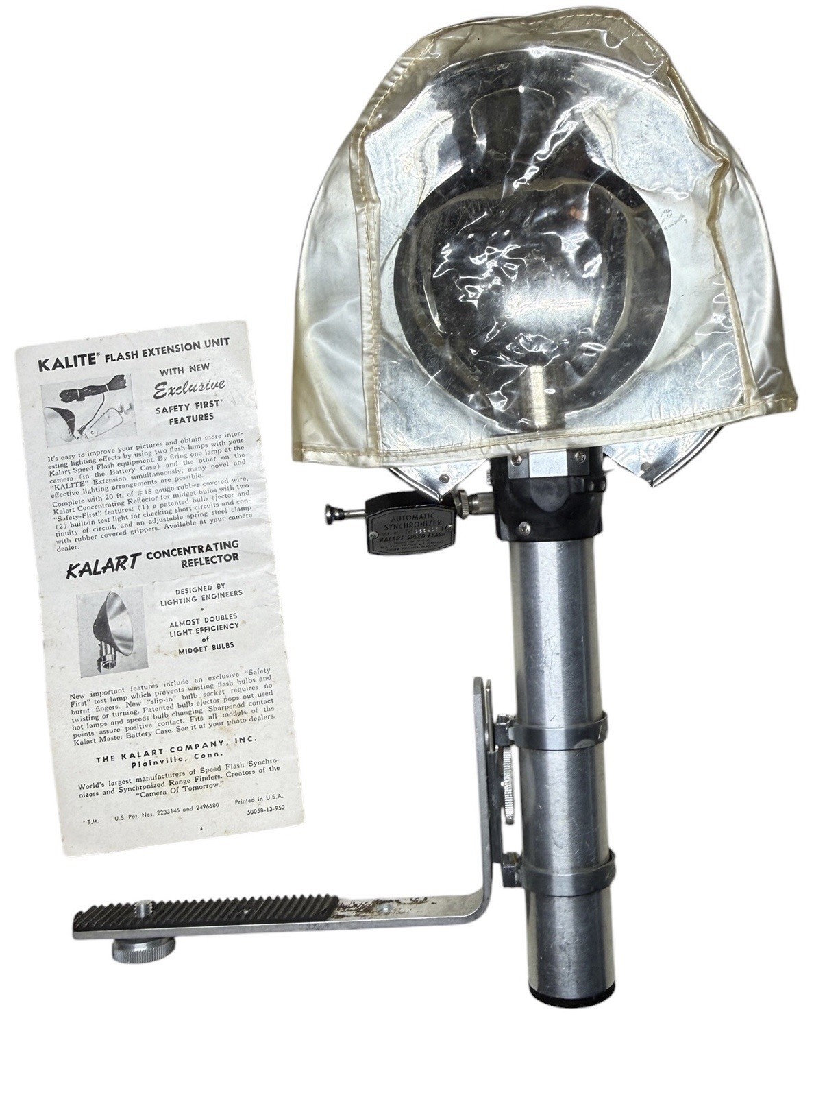 Kalart Master Automatic Speed Flash Synchronizer Vintage 1950 Press Camera USA