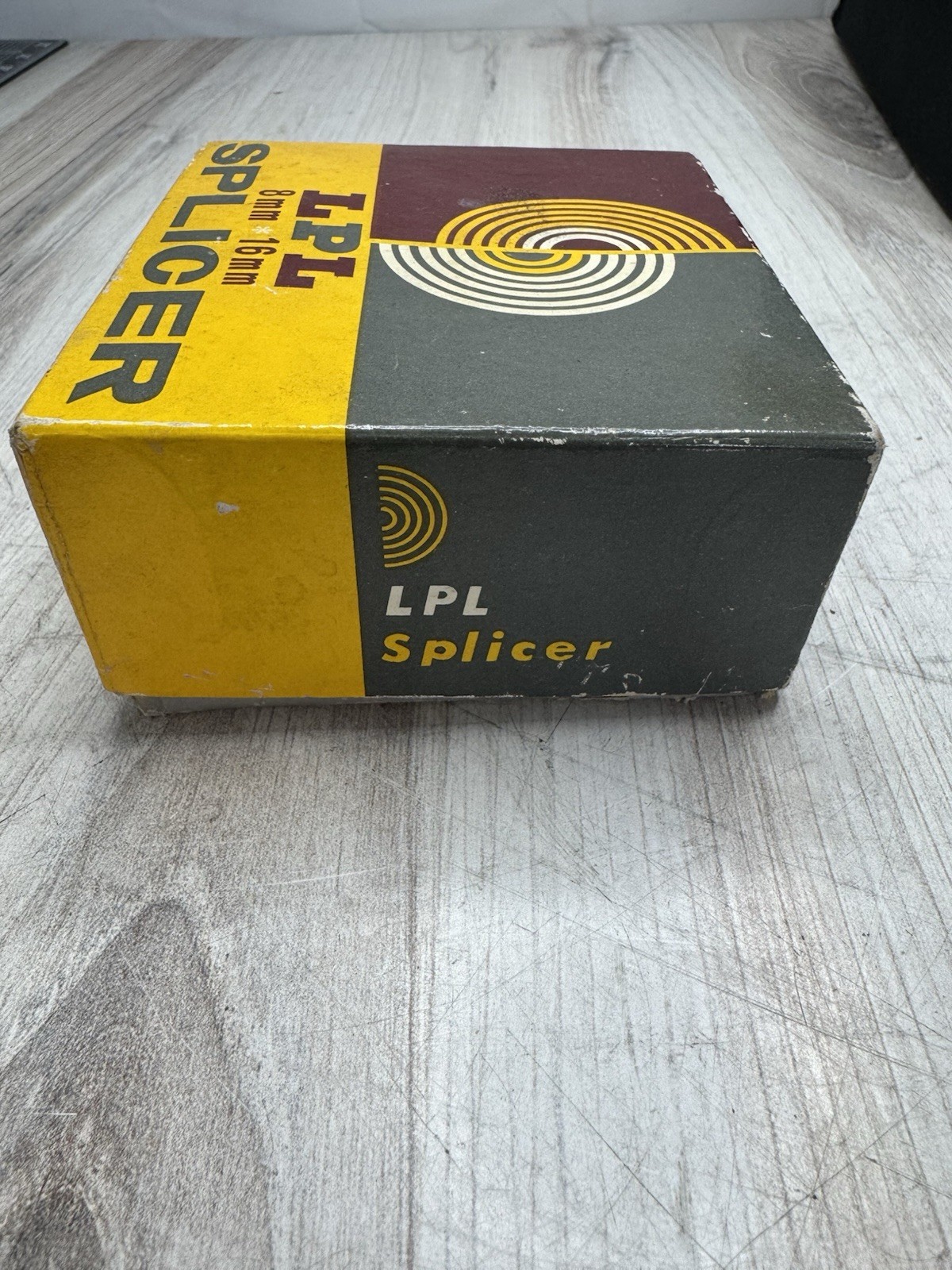 Film Splicer LPL Cement 8 mm & 16 mm Boxed Home Movie Cinema Vintage Photo