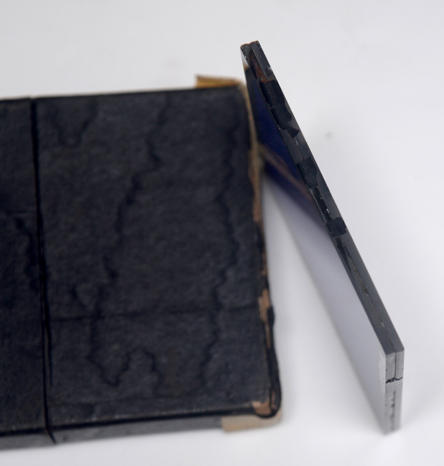 Kodak C #49 BLUE 3in/7.6cm Glass Square Wratten Filter Vintage Photo Accessory
