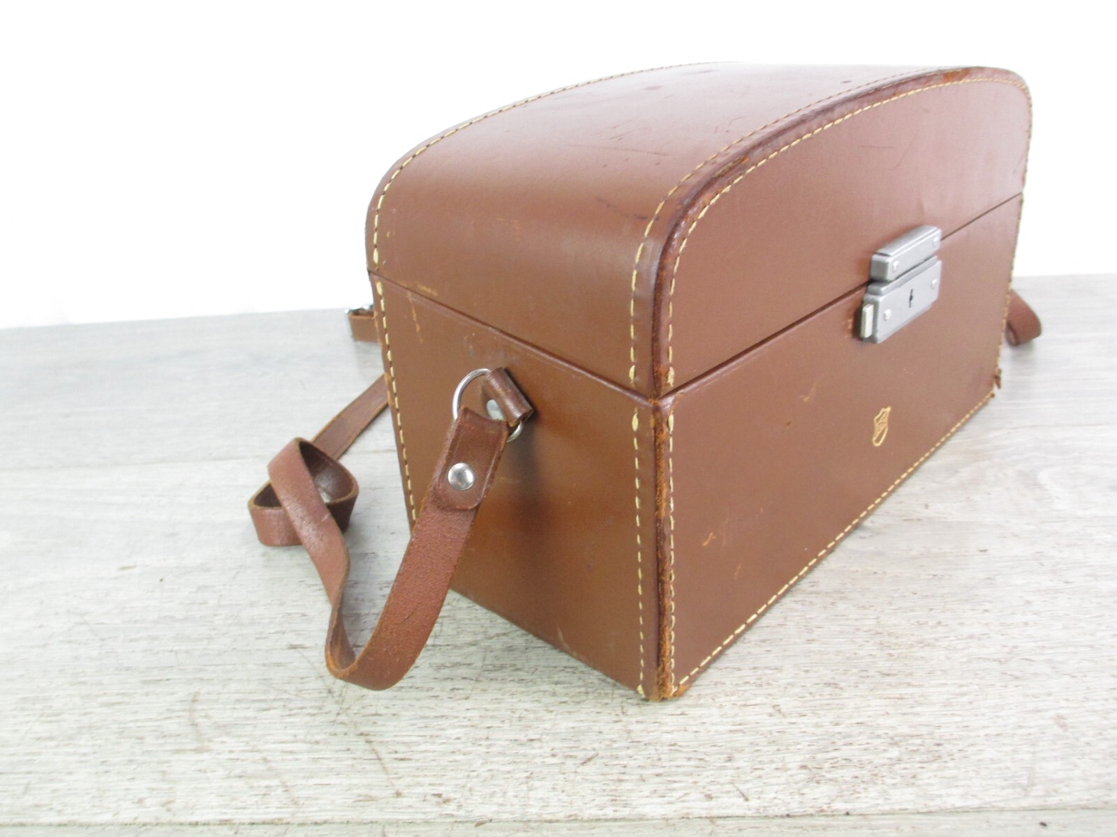 VINTAGE B&H BROWN LEATHER 8MM MOVIE CAMERA CASE