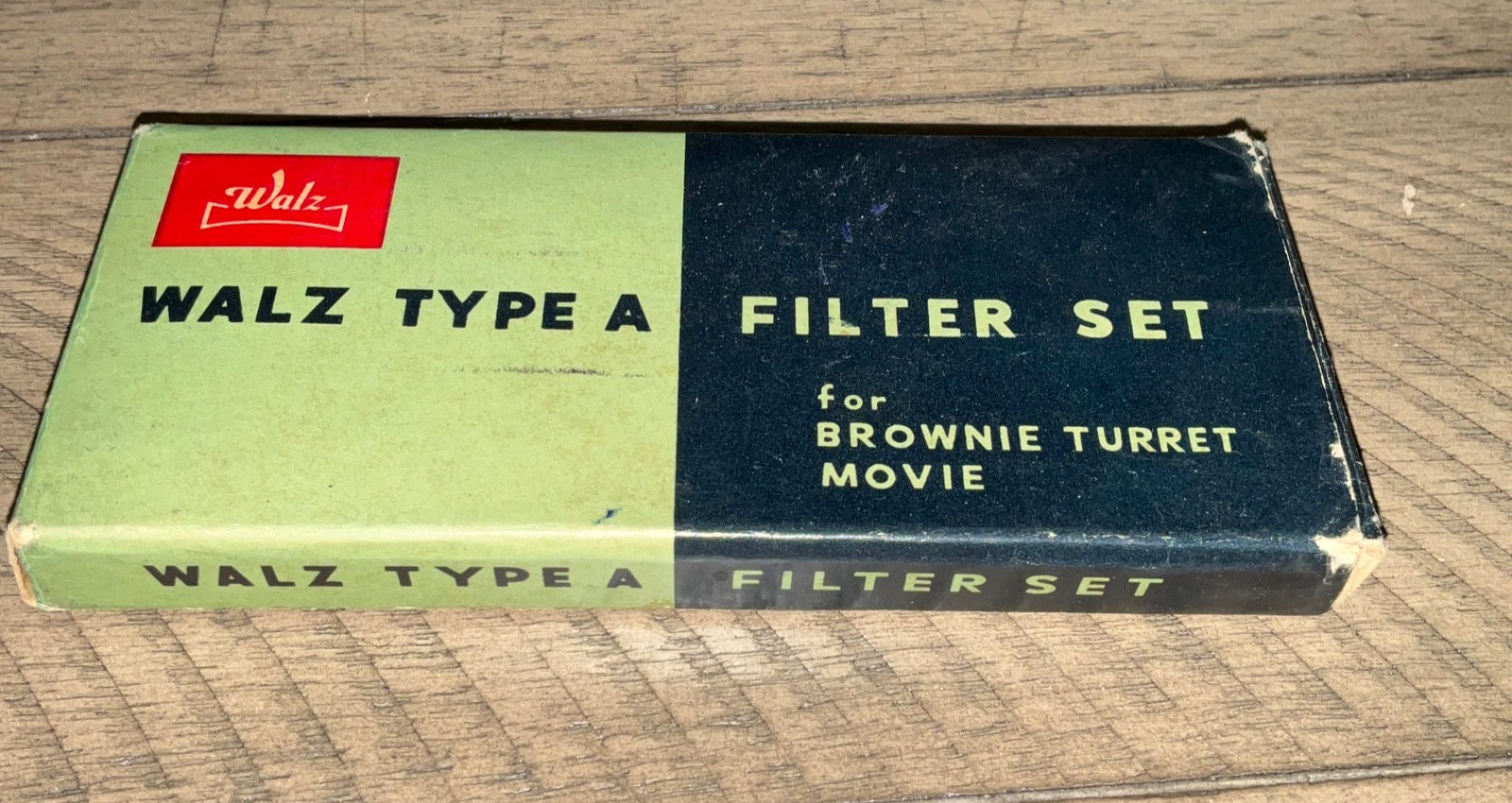 Vintage Walz Type A Filter Set for Brownie Turret Movie Camera In Original Box