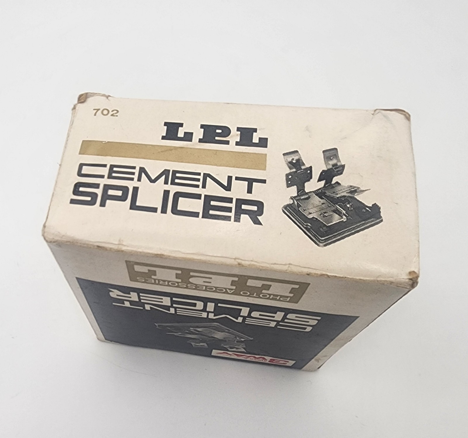 Vintage LPL 3 Way Cement Splicer Film Editing Super 8, Regular 8-16mm 702 Japan