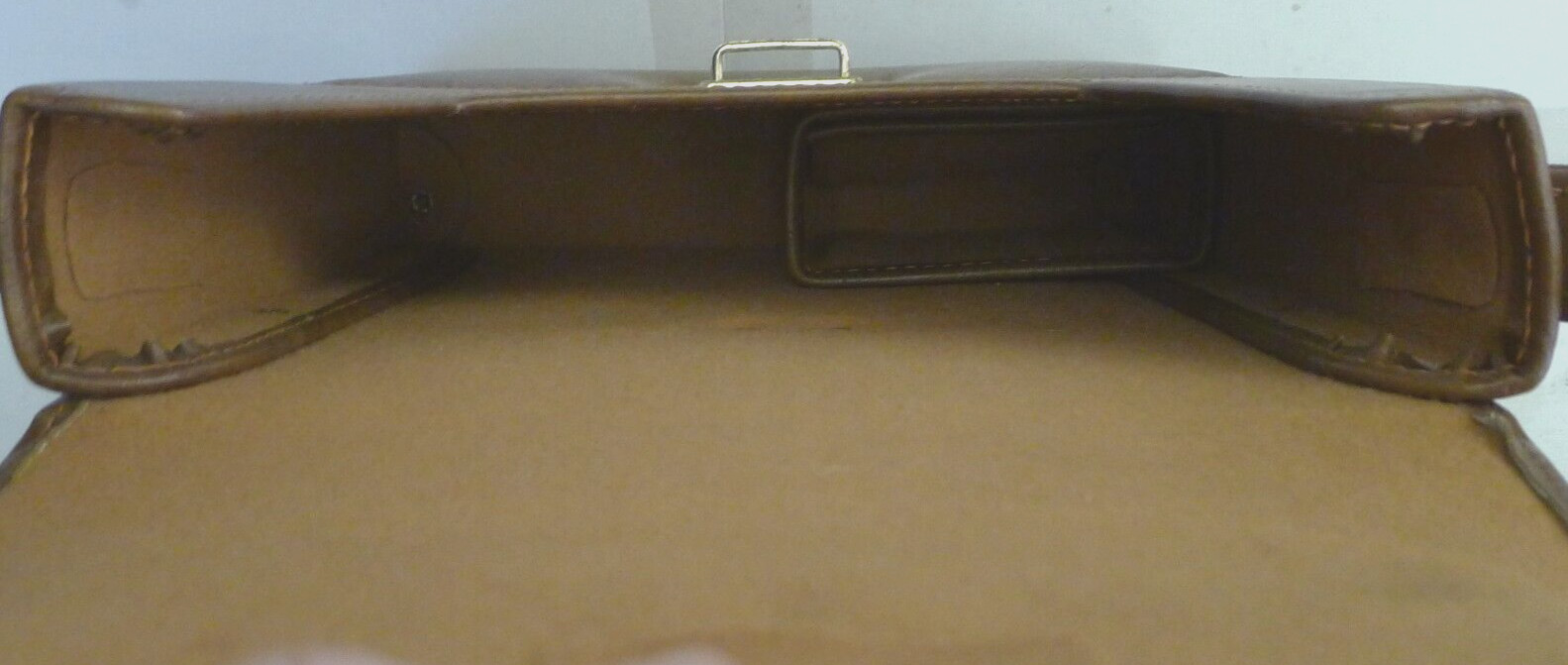 Camera Compartment Tan Case for Polaroid Folding SX-70 Camera & Accessories P73