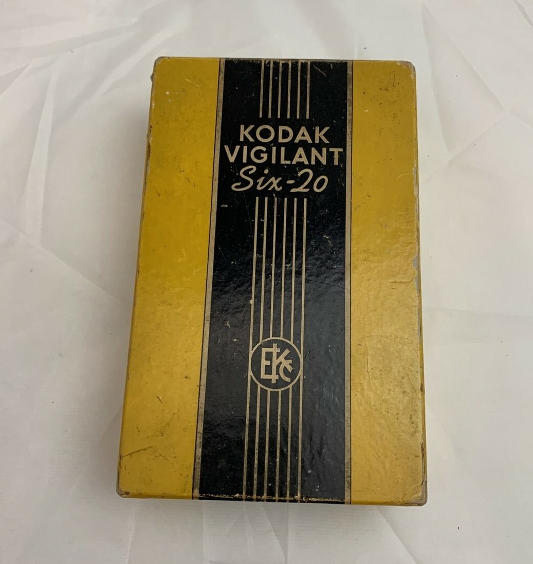 Vintage Original Box for Kodak Vigilant Junior Six-20~Box Only