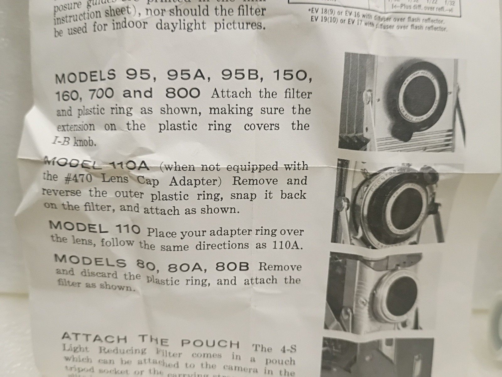 Polaroid 4-Stop Filter #451 ~ Perfect Condition ~ See Manual In Attached Photos