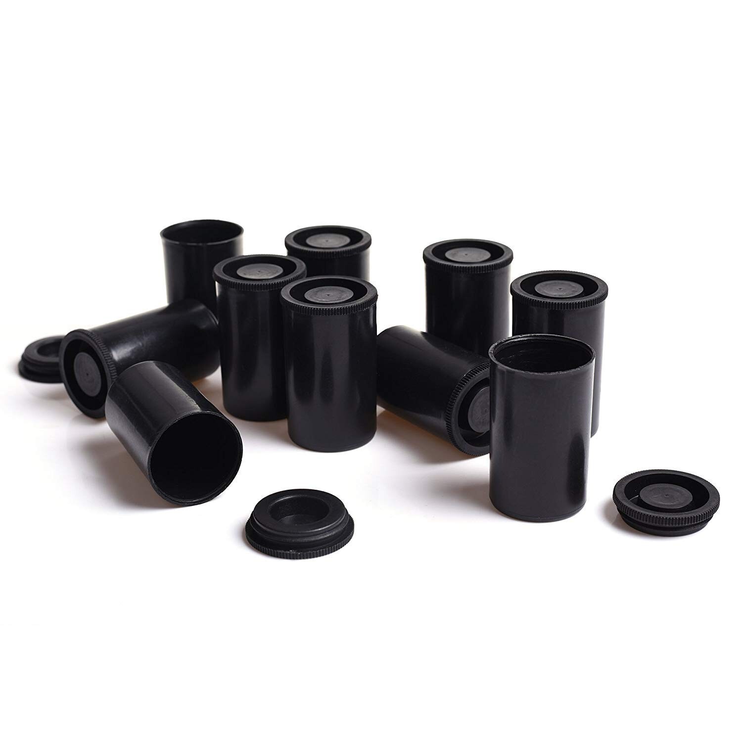 AKIRO Film Canisters with Caps 35 mm Empty Camera Reel Storage Containers Cas…