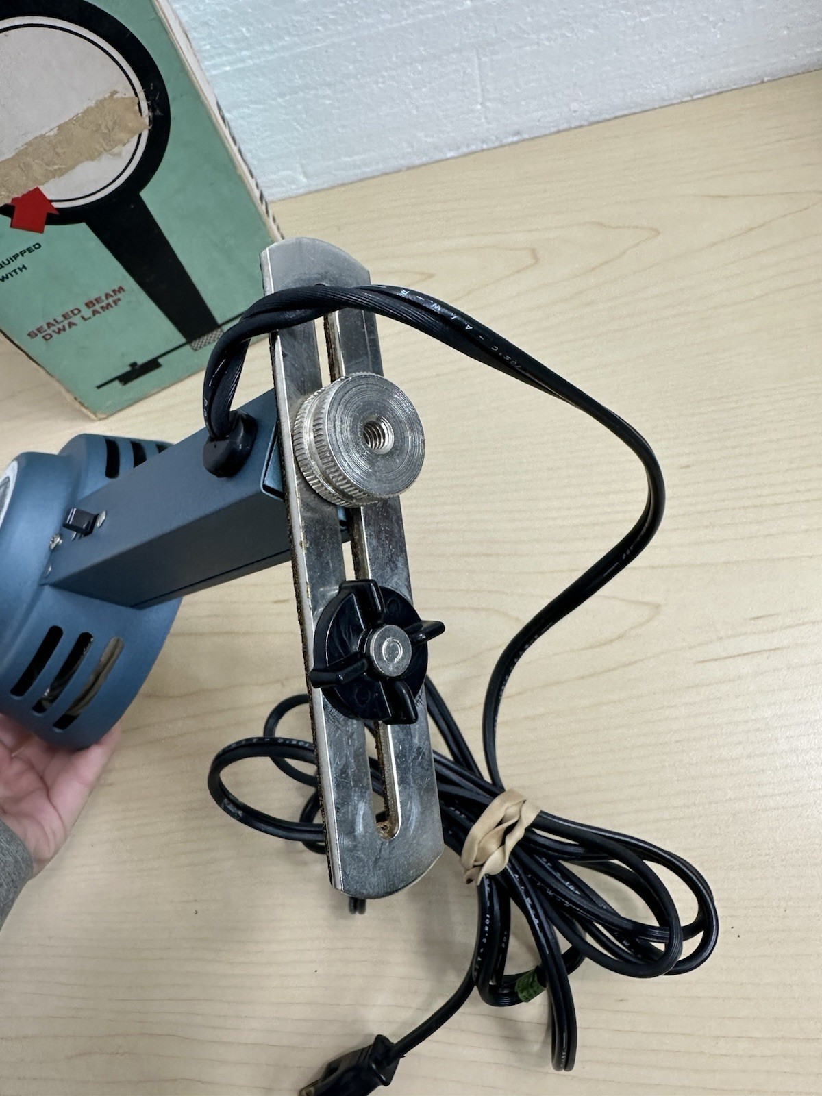 VTG Smith-Victor Model L5 Flood Light Movie Light Tested Works