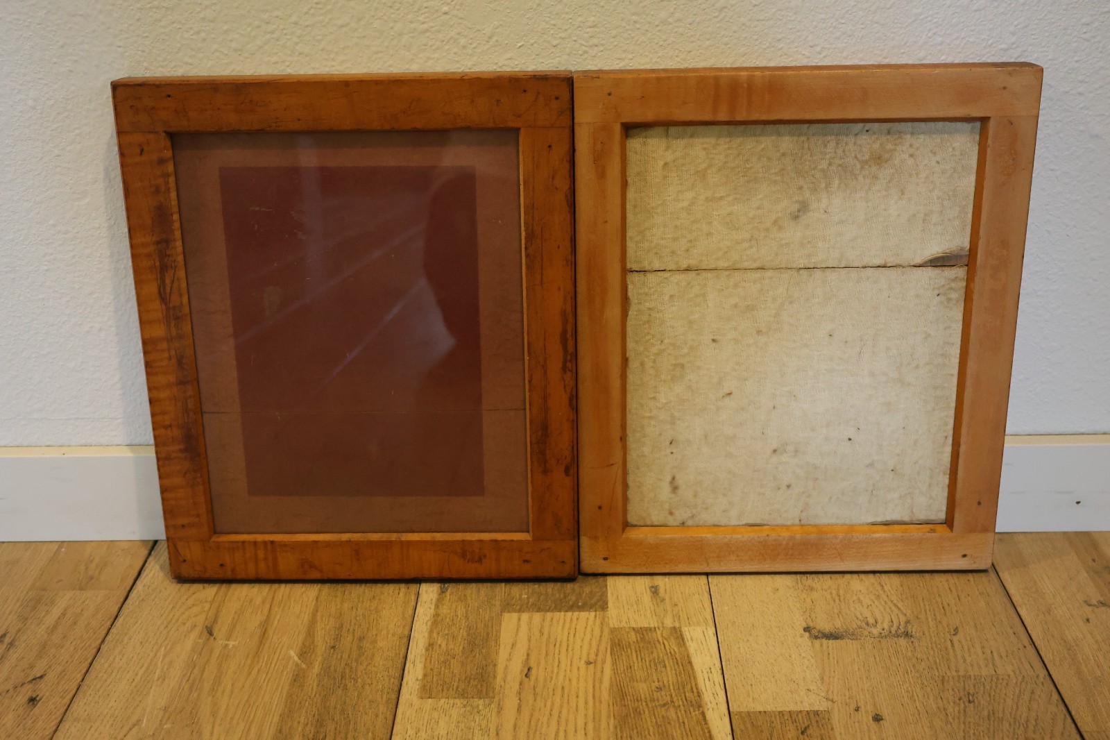Century 8×10 Printing Frame 2pc Birds Eye Maple & Maple No Glass 1pc Studio