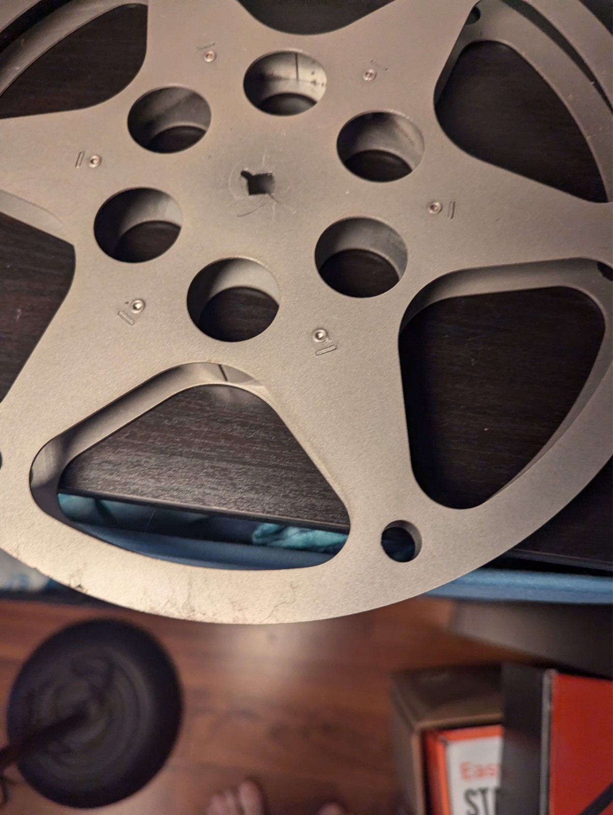 SCHERER 800′ 16MM FILM REEL 800ft cap – Made In USA – See Video
