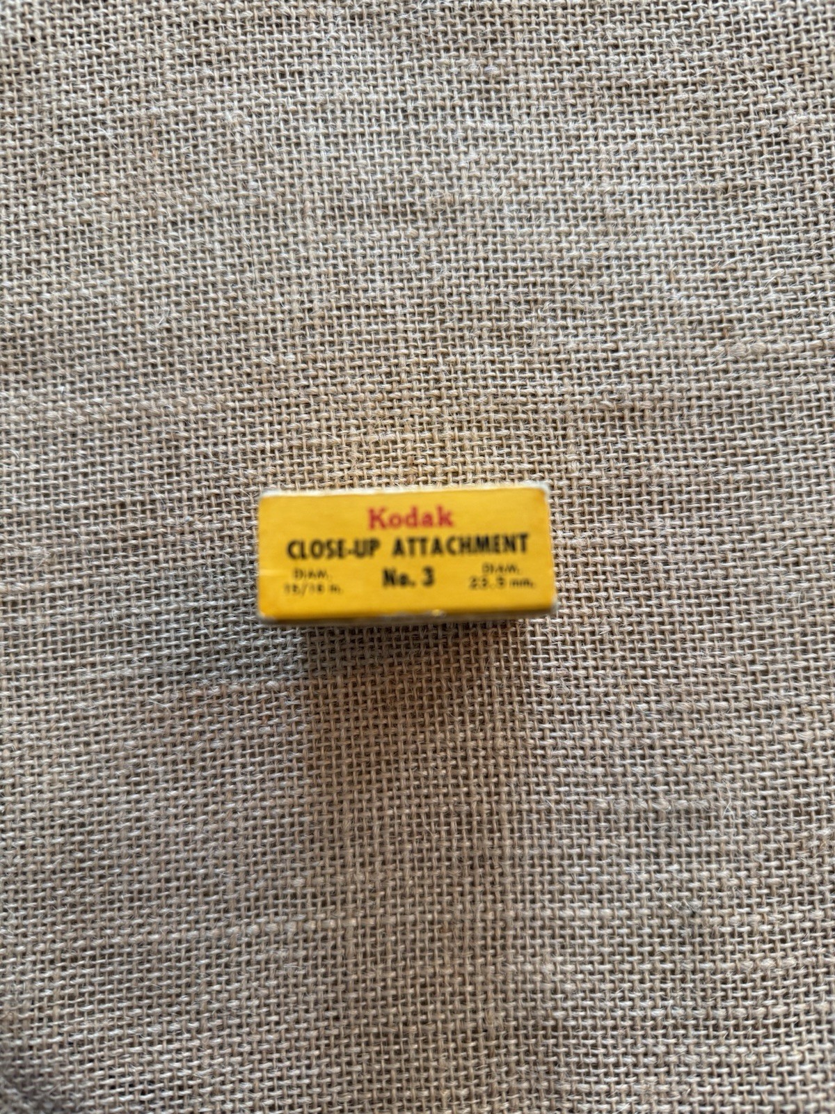 Vintage Kodak Close Up Attachment No. 3 Original Box