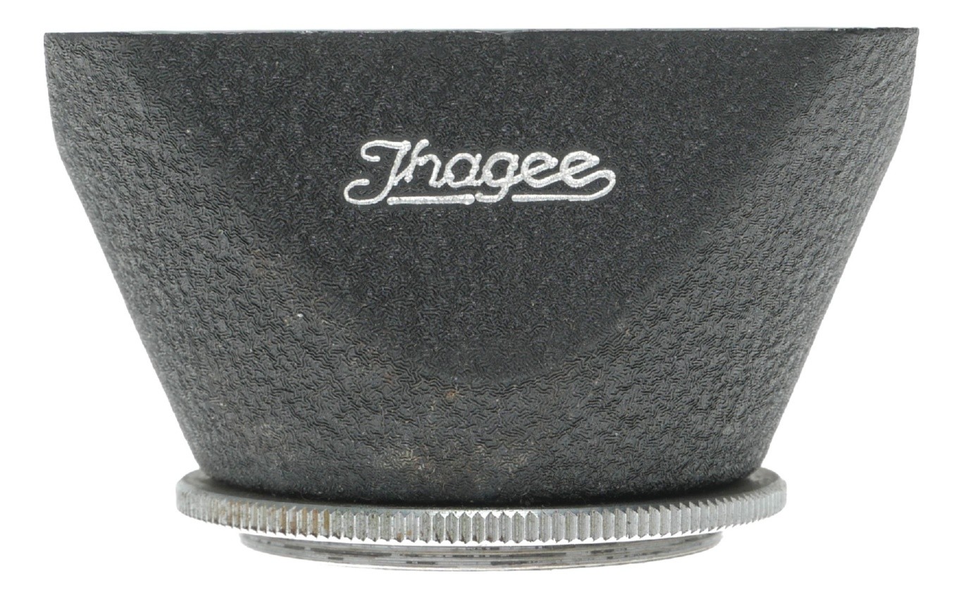 Ihagee 36mm lens hood shade screw on type rectangle vintage