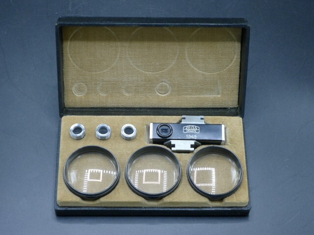 [MINT+] Zeiss Ikon 1343 Contameter Complete Set w Case 20 30 50