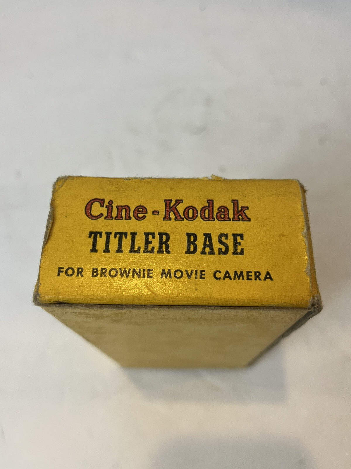 Vintage Cine-Kodak Movie Titler Base For Brownie Movie Camera Eastman Kodak
