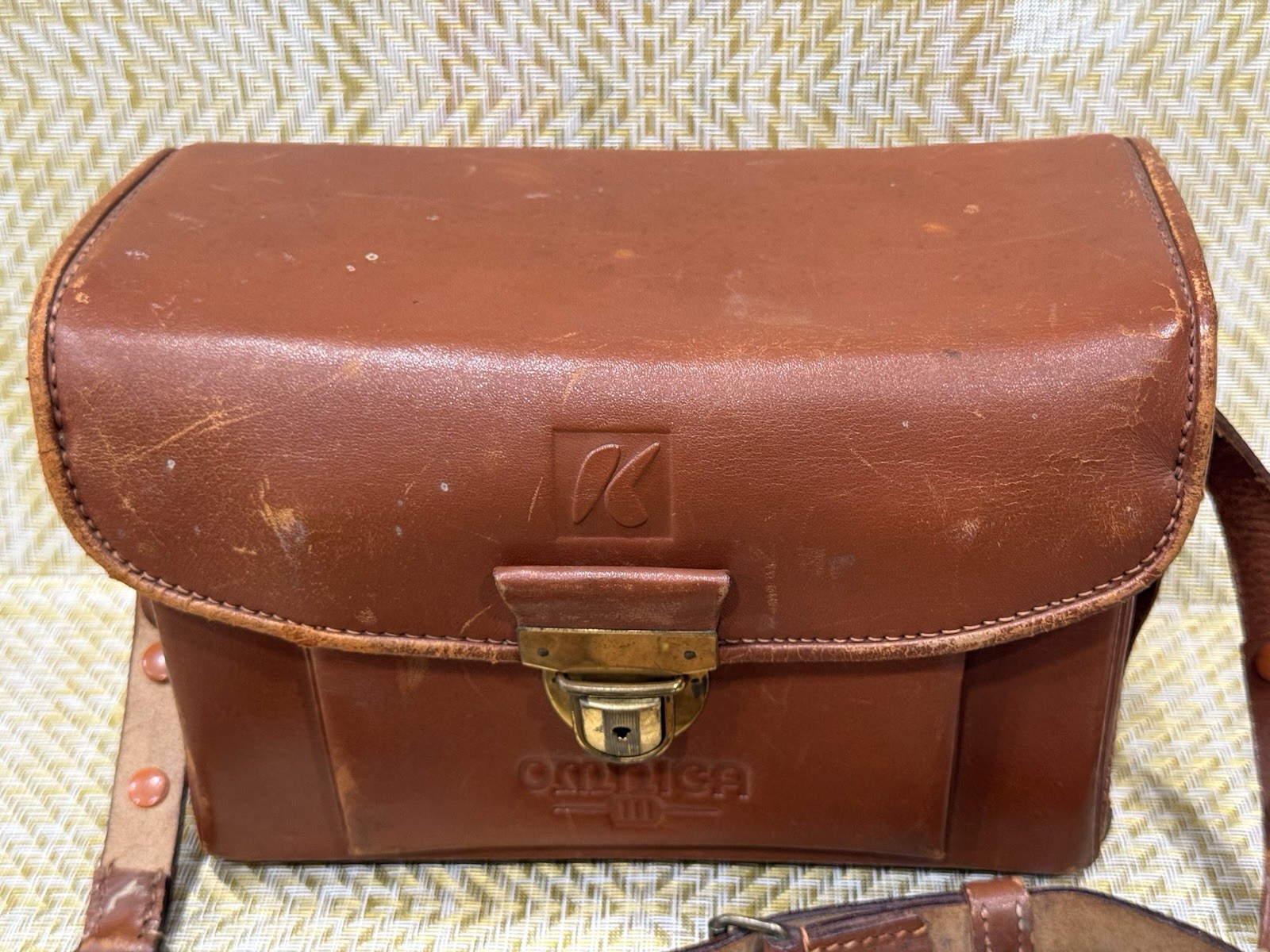 OMNICA Vintage Leather Case Fitted for Leica, Robot, Contax , Camera and Acc.