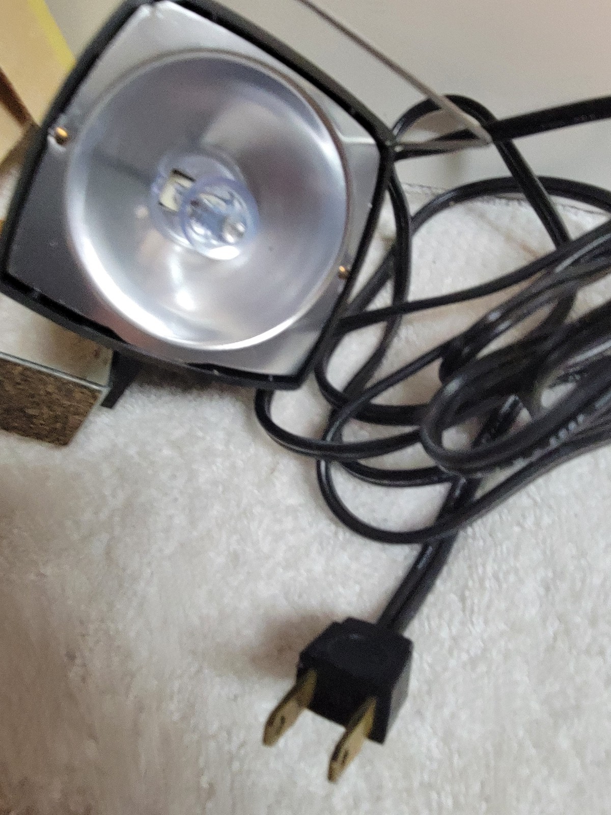 HARWOOD XR4 QUARTZ BROMINE XL MOVIE VIDEO CAMERA LIGHT LITE VINTAGE WORKING