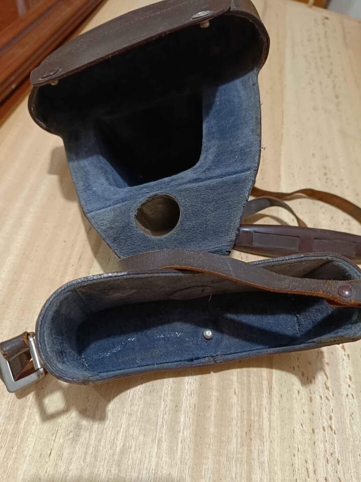 Vintage Brown Leather Leica Leitz Wetzlar Camera Case for Leicaflex SL/SL2 – Mod