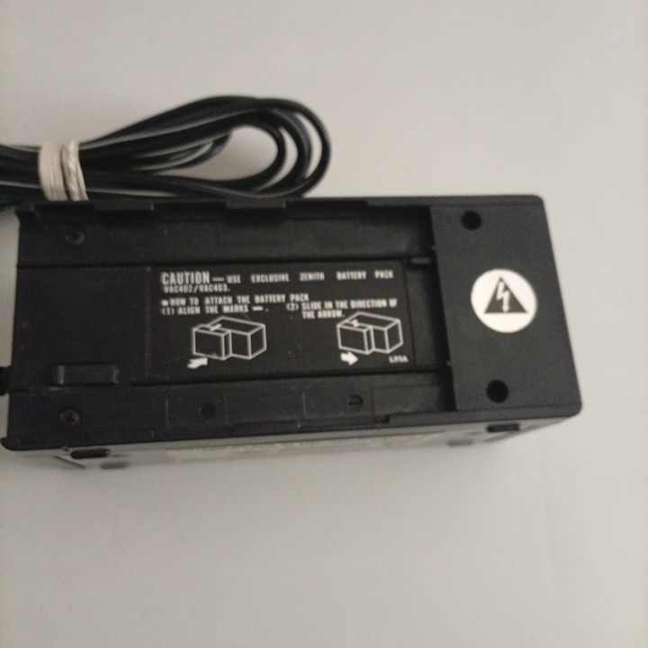 Vintage Zenith VAC 410 Battery Charger Working