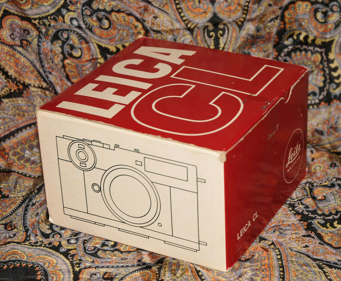 Leica Box only for CL 50th Anniversary & 40 Summicron 1401954