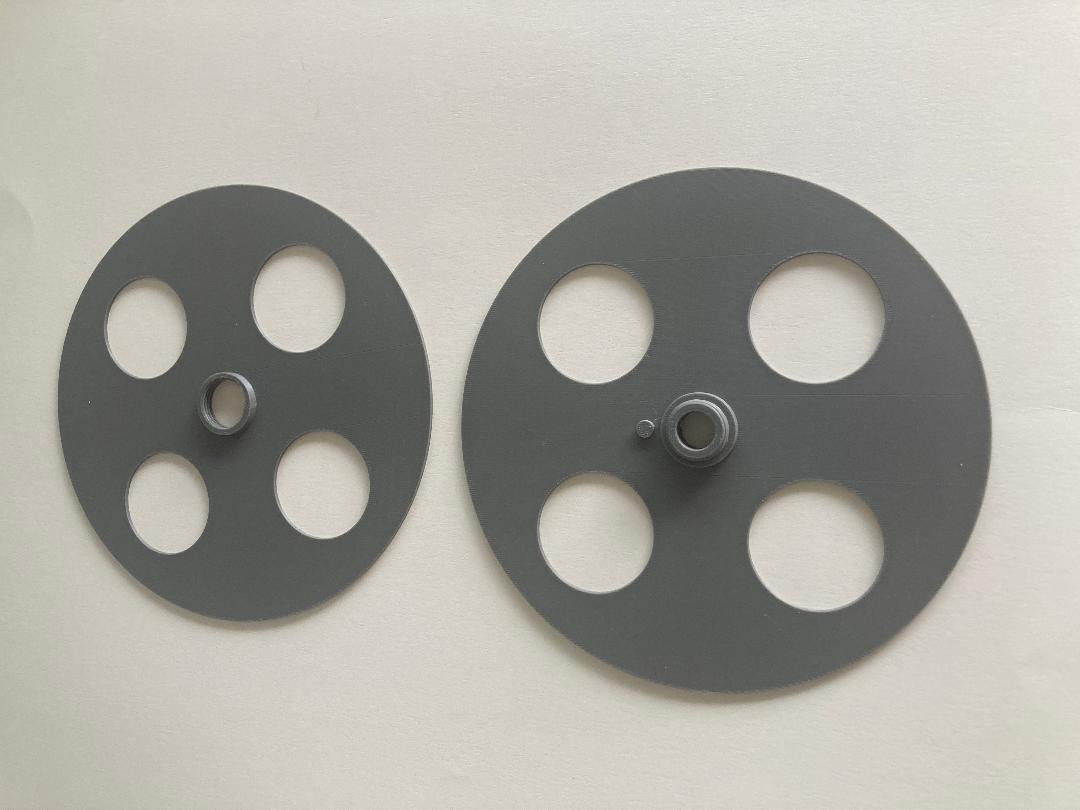 Split Reel 7 Inch 8mm Super 8 2 Pack YOU GET TWO