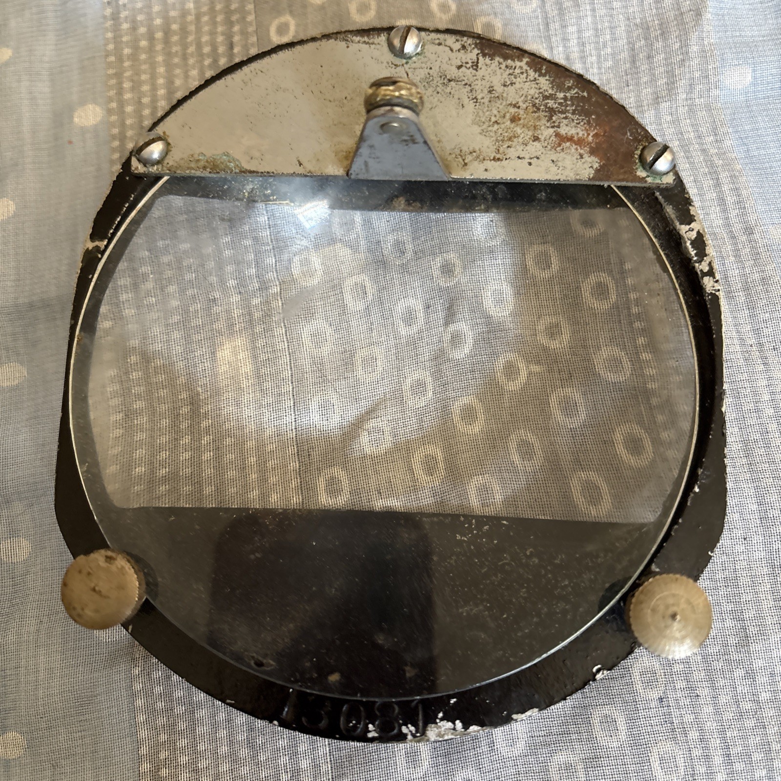 Vintage Kodak Projector Condenser Lens in Metal Holder