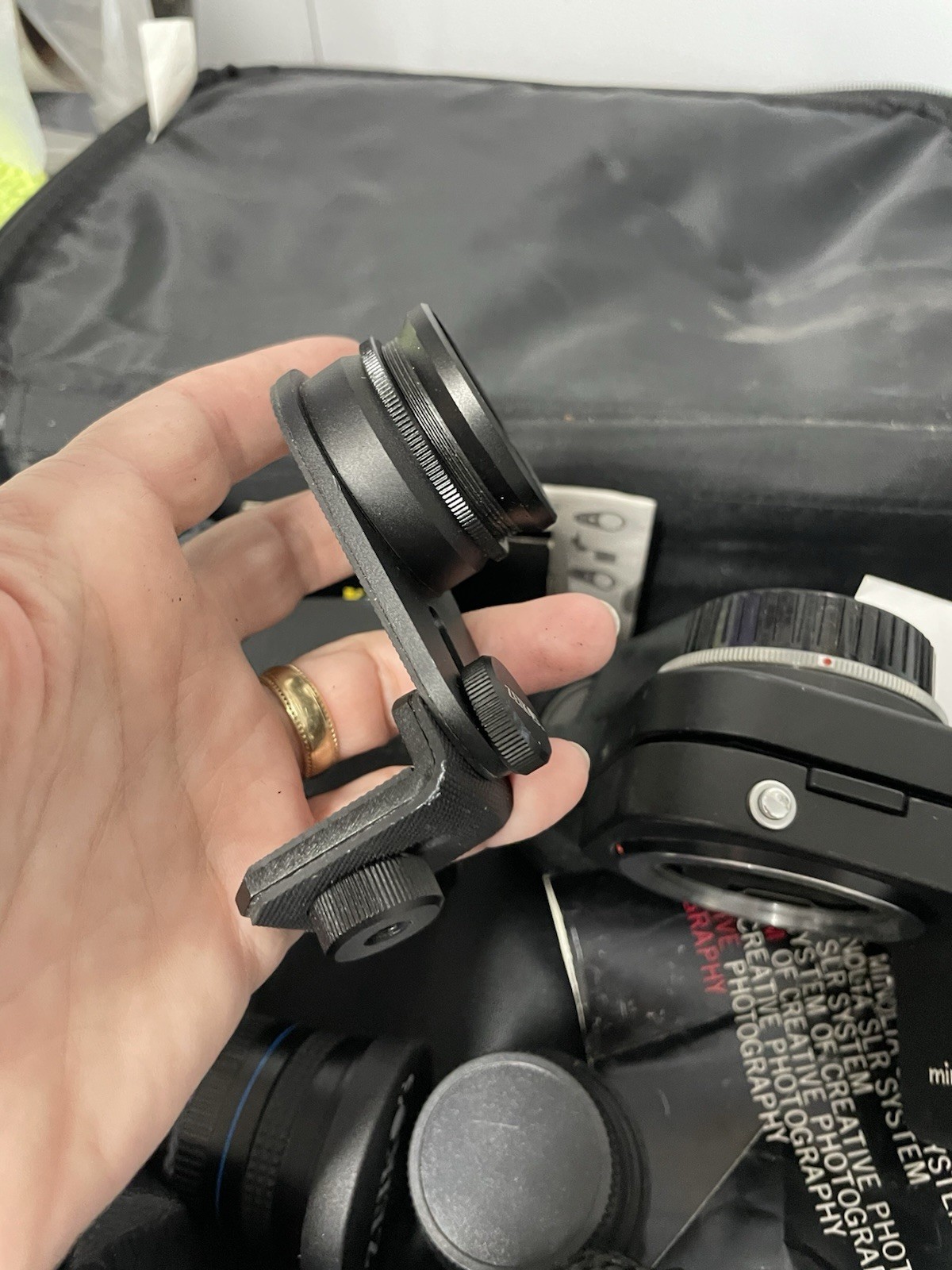 Minolta IV BELLOW Macro Ex Tube Step Up Rings Macro Lens More Camera Acc W/ Case