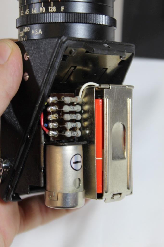 Honeywell Pentax 3/21 Spot Exposure Meter & Strobonar 100 Hot Shoe Flash AS-IS