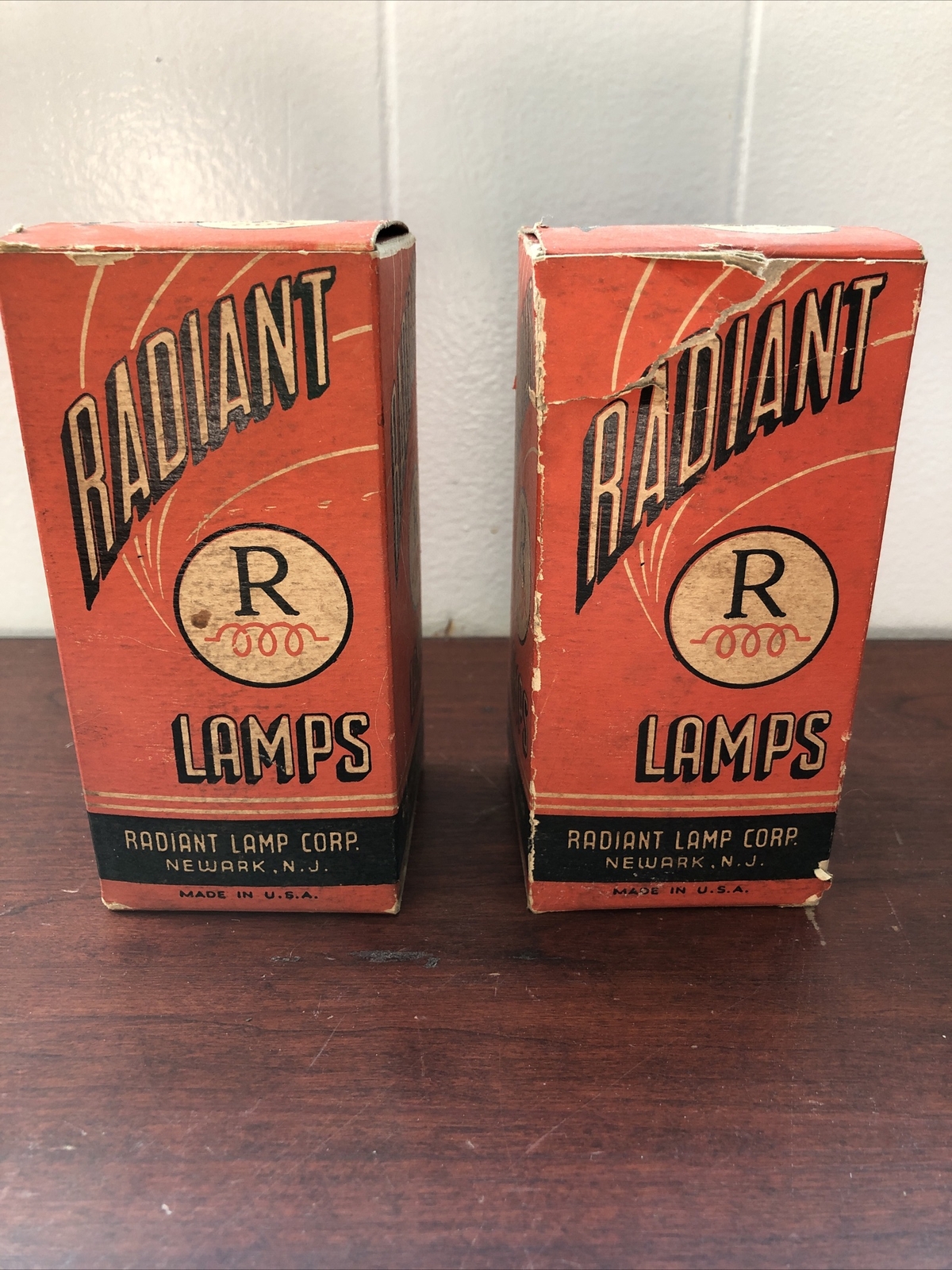 Radiant lamps, 200w, 120 vt8, 20c8 fila projection New Overstock Set Of Two (2)