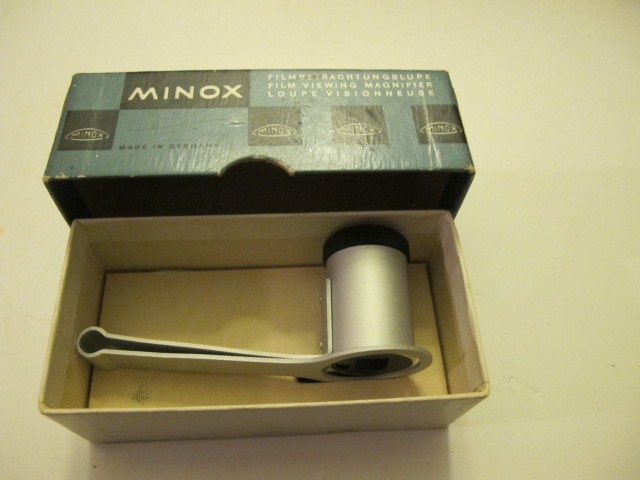 Vintage Minox Film Viewing Magnifier in Box