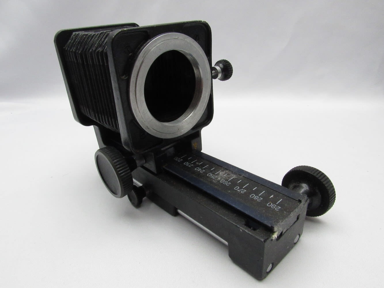 Soviet Photography Equipment: Vorsatz Dispositif Macro Bellows Lens for 35mm M42