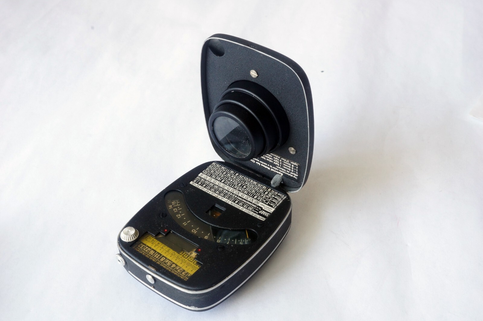 BERTRAM STANDARD LIGHT, EXPOSURE METER with Leather Case Made in Germany as is