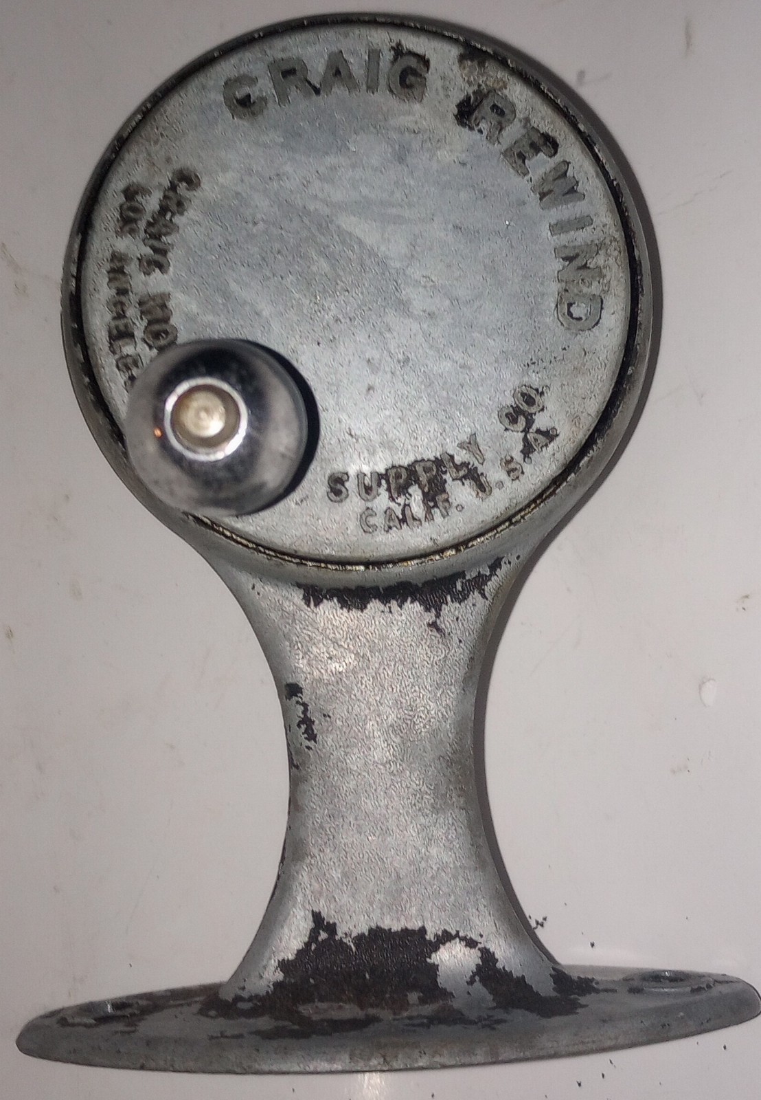 1930’s Craig Movie Supply Company Hand Crank Film Rewinder 8mm,16mm