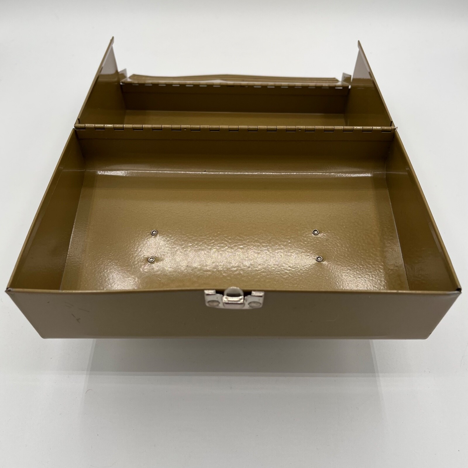 Vintage Gold BRUCE Logan DeLuxe 8mm Movie Reel Box 12 Reel Storage 1960s