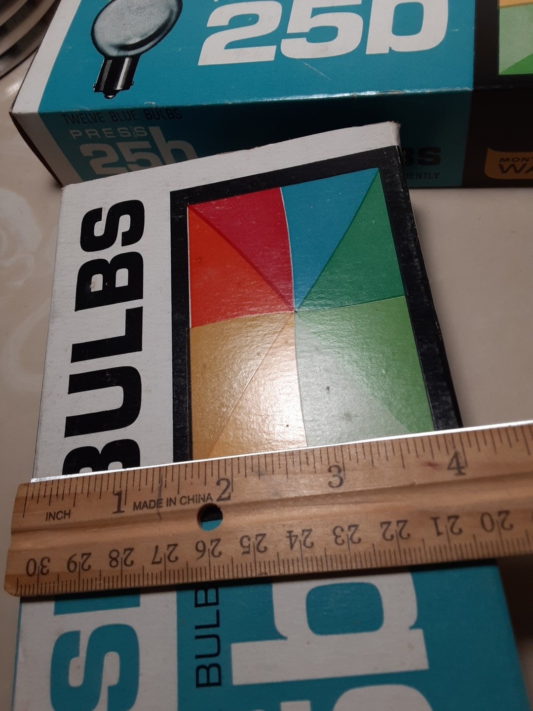3 packs Vtg Montgomery Ward No. 67-3126 Press 25B blue flashbulbs 35 bulbs